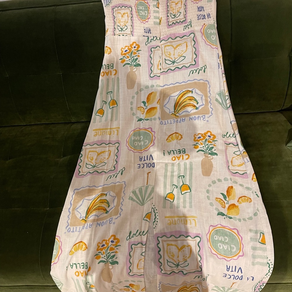Paper Heart graphic dress